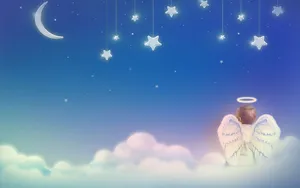 Cute Angels 1440 X 900 Wallpaper