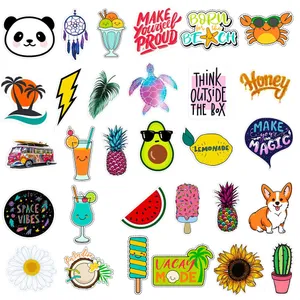 Cute Animal Stickers Collection Wallpaper