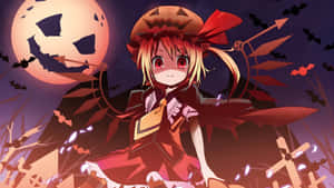 Cute Anime Vampire Girl Wallpaper