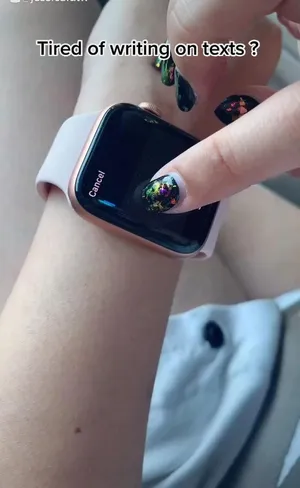 Cute Apple Watch Face Flicktype Wallpaper