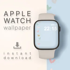 Cute Apple Watch Face Plant Wallpaper