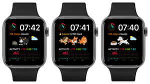 Cute Apple Watch Face Stepdog Wallpaper