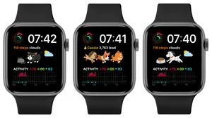 Cute Apple Watch Face Stepdog Wallpaper