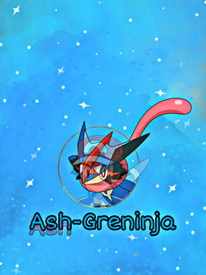 Cute Ash-greninja Wallpaper