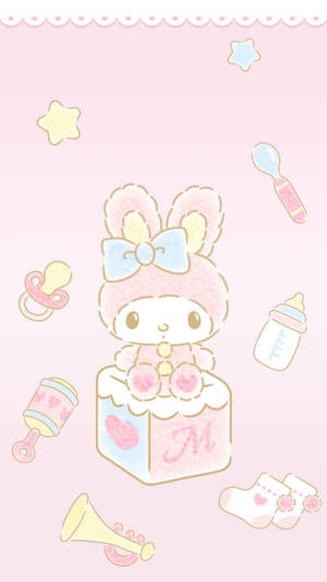 Cute Baby My Melody Wallpaper