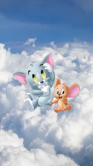 Cute Baby Tom And Jerry 4k Wallpaper