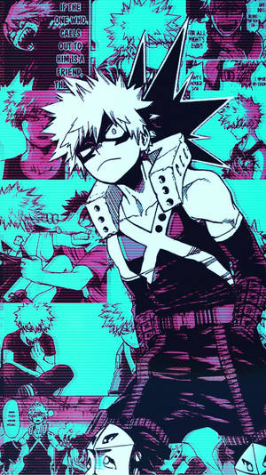 Cute Bakugou With His Adorable Smile Wallpaper