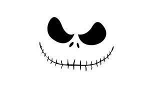 Cute Black And White Jack Skellington Wallpaper