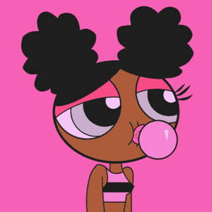 Cute Black Girl Powerpuff Girls Wallpaper