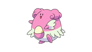 Cute Blissey Dancing Wallpaper