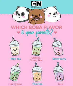 Cute Boba We Bare Bears Wallpaper