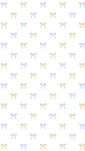 Cute Bow Pattern Wallpaper