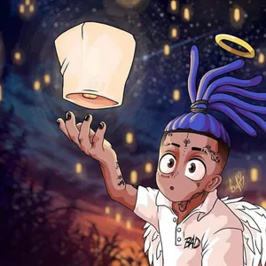 Cute Cartoon Xxxtentacion Pfp Wallpaper