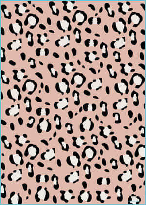Cute Cheetah Print Beige Pattern Wallpaper