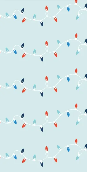 Cute Christmas Iphone Christmas Lights Wallpaper