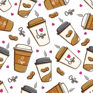 Cute Coffee [wallpaper] Wallpaper