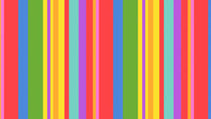 Cute Colorful Striped Wallpaper Wallpaper