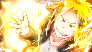 Cute Denki Quirk Wallpaper
