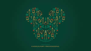 Cute Disney Christmas Candlelight Processional Wallpaper