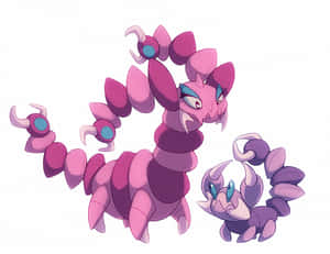 Cute Drapion And Skorupi Wallpaper