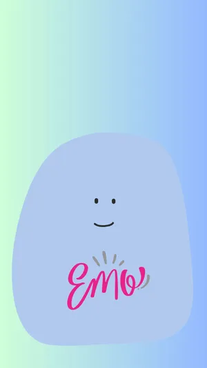 Cute Emo Girl With A Heart Wallpaper