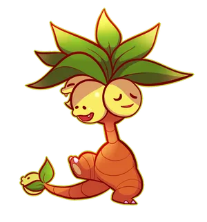 Cute Exeggutor Drawing Wallpaper