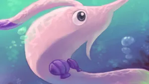 Cute Eye Of Gorebyss Wallpaper