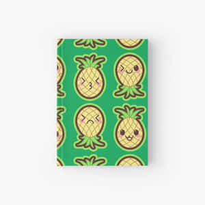 Cute Facial Reaction Pineapple Wallpaper