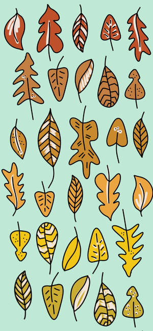 Cute Fall Phone 1284 X 2778 Wallpaper