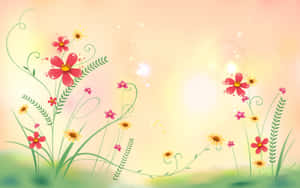 Cute Flower Clipart Wallpaper