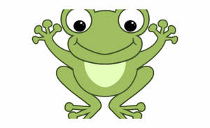 Cute Frog Clipart Wallpaper