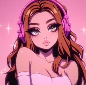 Cute Gamer Girl Avatar Wallpaper