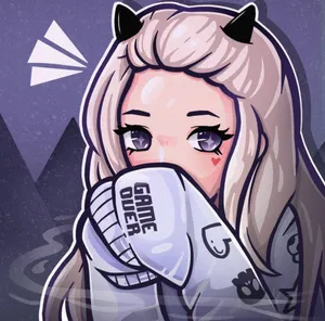 Cute Gamer Girl Avatar Wallpaper