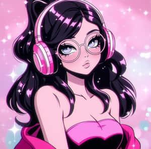 Cute Gamer Girl Avatar Wallpaper