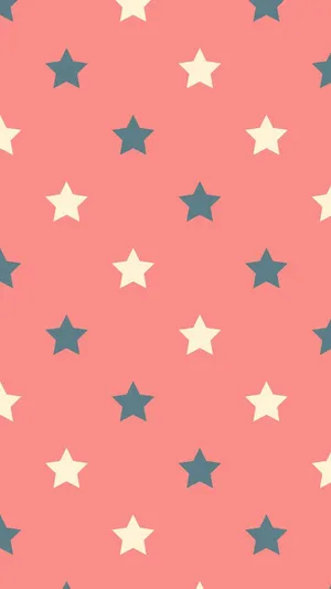 Cute Girly Stars Wallpaper