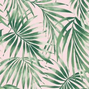 Cute Glossy Leaves Fern Painting Wallpaper