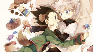 Cute Gon And Killua 4k Wallpaper