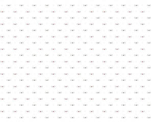 Cute Graphic Pattern On White Screen Wallpaper