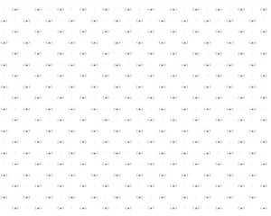 Cute Graphic Pattern On White Screen Wallpaper