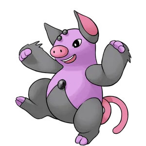 Cute Grumpig Wallpaper