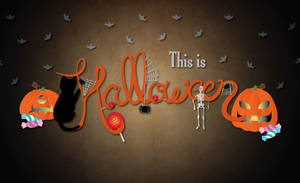 Cute Halloween Artwork Wallpaper