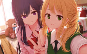 Cute Highschool Girl Citrus Anime Wallpaper