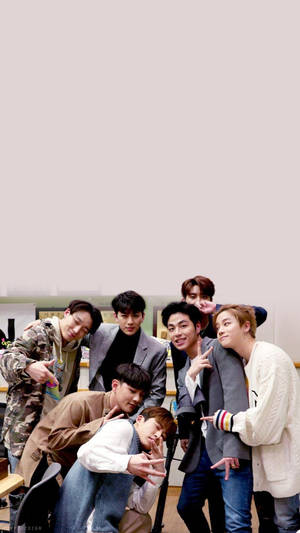 Cute Ikon Members Wallpaper