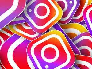 Cute Instagram Logo Stickers Wallpaper