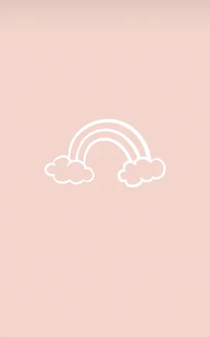 Cute Instagram Rainbow Background Wallpaper