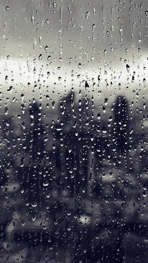 Cute Iphone Rain Screen Wallpaper