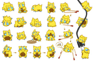 Cute Joltik Collection Desktop Wallpaper