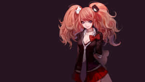 Cute Junko Enoshima Danganronpa Pfp Wallpaper