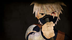 Cute Kakashi From The Anime Naruto Wallpaper