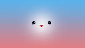 Cute Kawaii Emoticon Wallpaper Hd Wallpaper